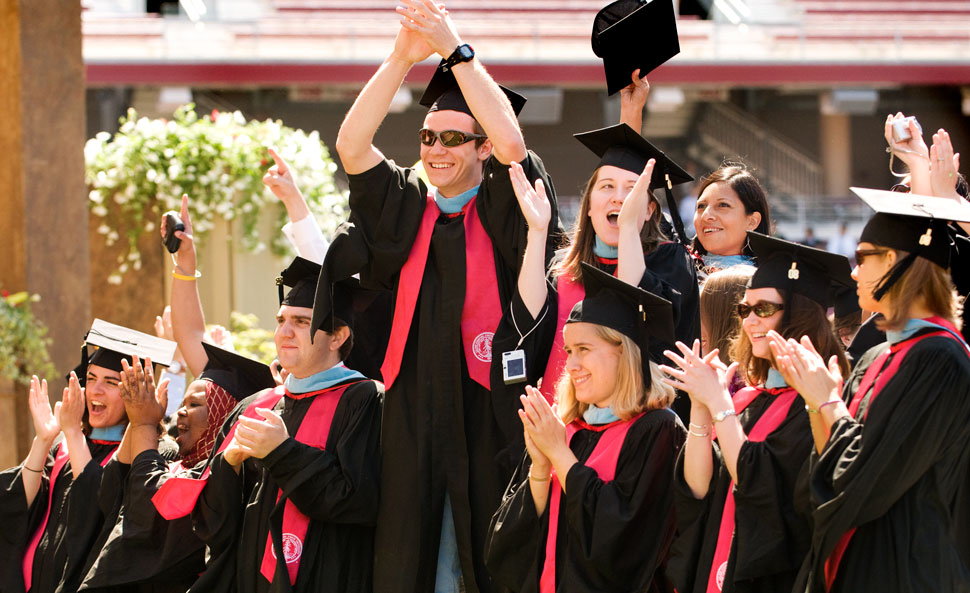 School of Education graduates at 2007 Commencement.Linda A. Cicero/Stanford News Service